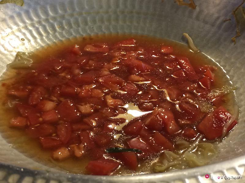 Tomato risotto