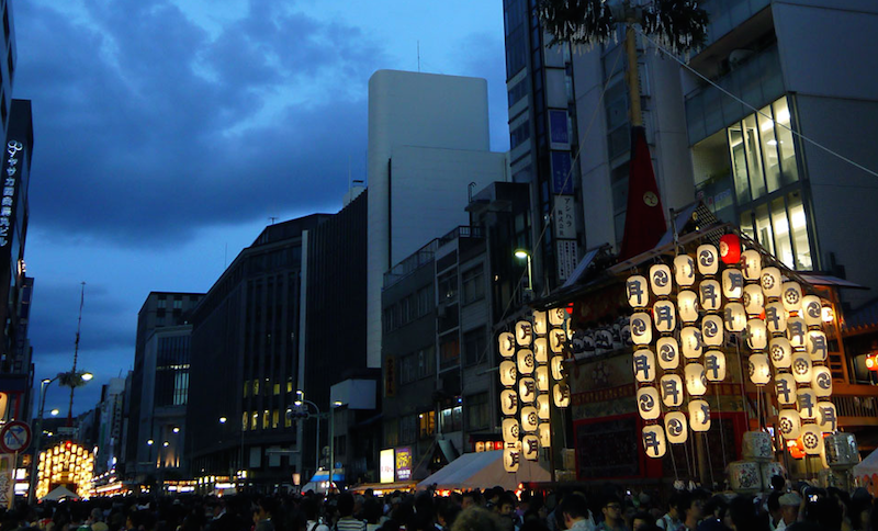 Gionmatsuri Yoiyama pedestrian precinct