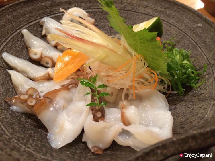 Raw Octopus Sashimi at Ponto Kappa Sushi